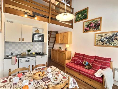 Val-d'Isere Apartamento | Studio cabine avec mezzanine à 300m du centre et 450m des pistes à Val d'Isère - FR-1-411-61