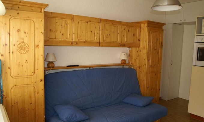 Prapoutel Apartamento | Studio cabine cosy pied des pistes avec balcon et casier à skis - FR-1-557-16