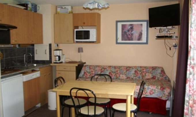Prapoutel Apartamento | Studio cabine pieds des pistes avec balcon et casier à skis - FR-1-557-47