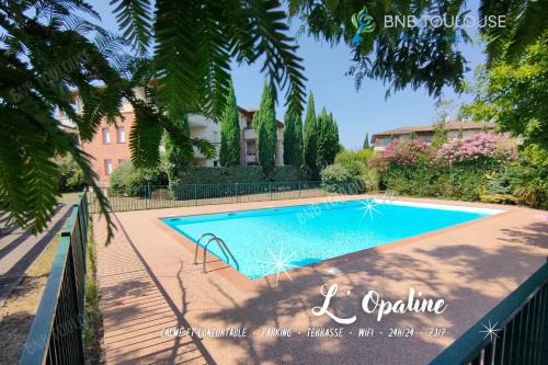 Lalande-Grand Selve Apartamento | Studio calme dans une belle résidence avec piscine Parking WiFi
