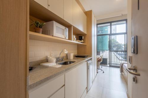 Santo Amaro Apartamento | Studio Chácara Santo Antônio I Metrô Brooklin I Shopping Morumbi e Market Place