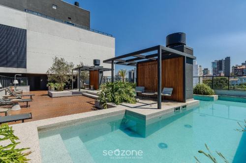 Rio Branco Apartamento | Studio Charmoso c/piscina em POA GRB0917