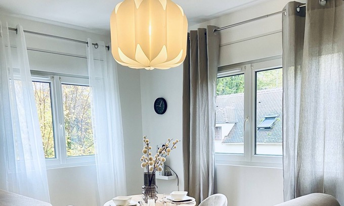 Massy Apartamento | Studio Chic Tout Équipé Avec Fibre Haut Débit Idéal Pour Couple, Télétravail