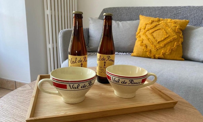 La Hisse Apartamento | Studio cocooning aux portes de DINAN PMR rez de chaussée