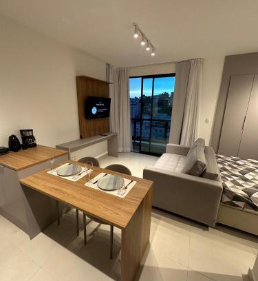 Alto dos Passos Apartamento | Studio com ar e varanda bairro São Mateus