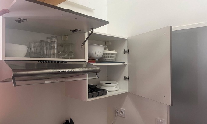 Les Poulettes Apartamento | Studio Comby, 2 pers - Gratte-Ciel, Villeurbanne