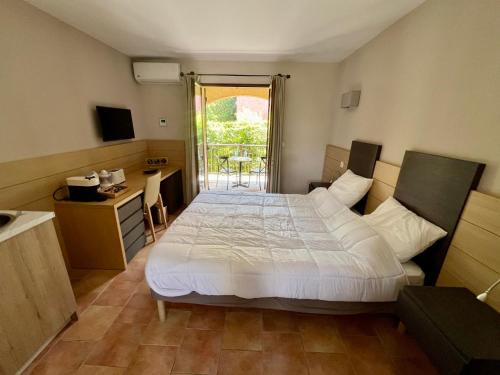 Sisco Apartamento | Studio confortable avec piscine