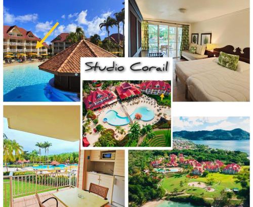 Gros Raisins Apartamento | Studio Corail Sainte Luce