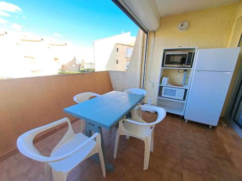 Marseillan Plage Apartamento | Studio cosy 4 pers avec terrasse, parking sécurisé, proche commerces à Marseillan - FR-1-326-591