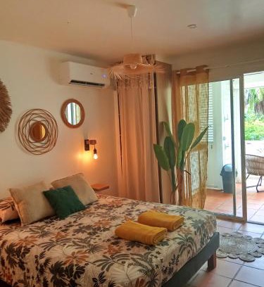 Anse des Rochers Apartamento | Studio cosy dans un domaine tropical avec piscine et plage