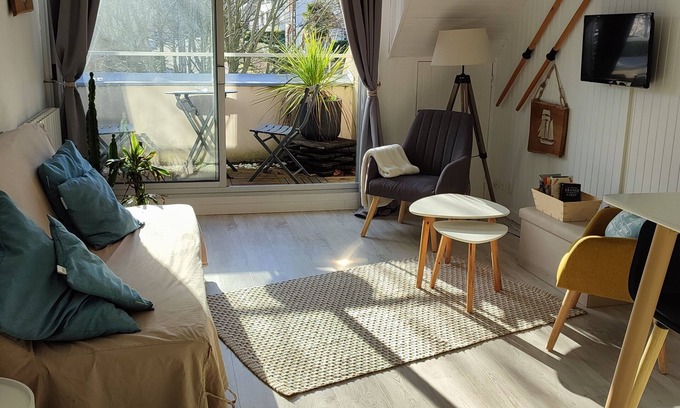 Treboul Apartamento | Studio Cosy, feet in the water