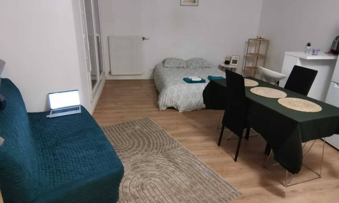 Romainville Apartamento | Studio Cosy I 10 min de Paris