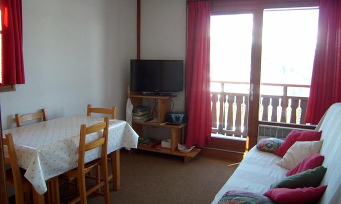 Cohennoz Apartamento | Studio cosy pour 4 aux pieds des pistes, animaux admis, parking - FR-1-733-46