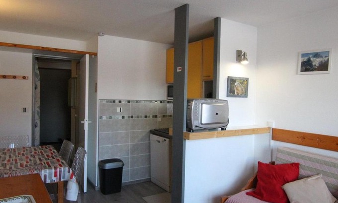 Bergers Apartamento | Studio cosy pour 5 pers. à 100m des pistes - Balcon sud, animaux acceptés, près commerces - Alpe d'Huez - FR-1-405-64