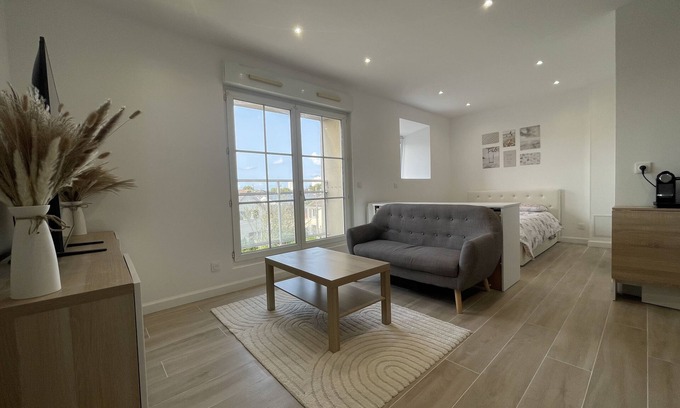 Villepinte Apartamento | Studio Cozy 30m² Près Rer/cdg/parc des Expos