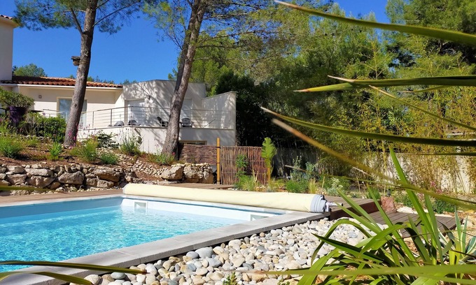 Castelnau-le-Lez Apartamento | Estudio de invitados libélulas, gimnasio y piscina