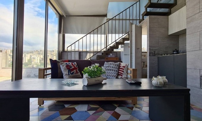 Dbayeh Apartamento | Studio Dbayeh Near Abc Wz Duplex Rooftop, Sea View