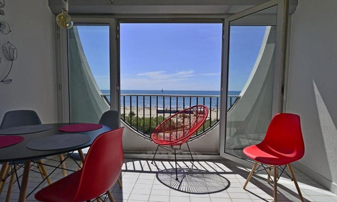 Le Couchant Apartamento | Studio de 33 m2, vue et bord de mer, parking