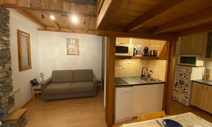 Montalbert Apartamento | Studio de charme rénové aux pieds des pistes - FR-1-181-2478