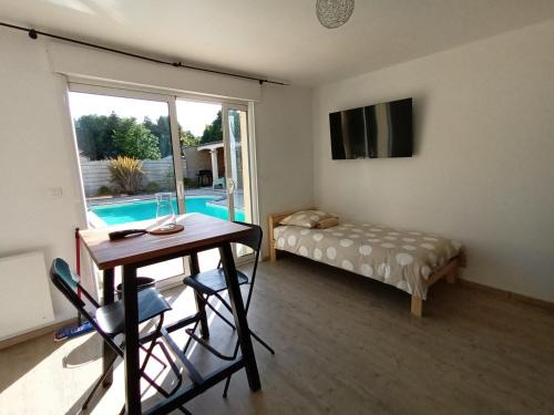 Montrevault-sur-Evre Apartamento | Studio de la villa à la fosse à l'âne
