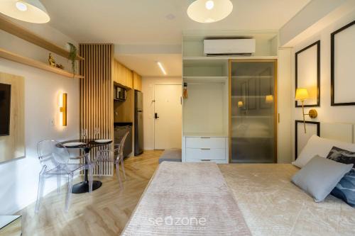 Mont'Serrat Apartamento | Studio de luxo e Sofisticado no Moinhos LBO203