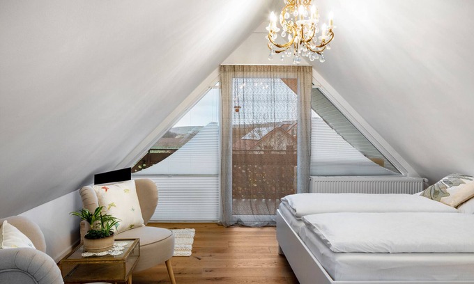 Oberrotweil Apartamento | Estudio 'Clematis' con jardín compartido, balcón y Wi-Fi