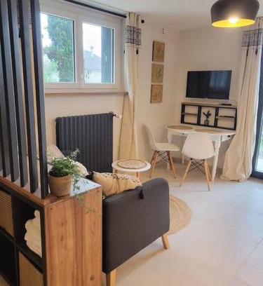 Gourdon Apartamento | Studio en rez-de-jardin