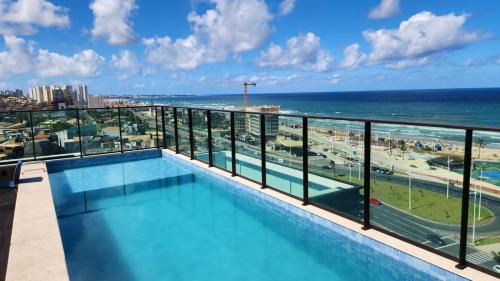 Boca do Rio Apartamento | Studio Encantador a Beira Mar e Próximo do Centro de Convenções