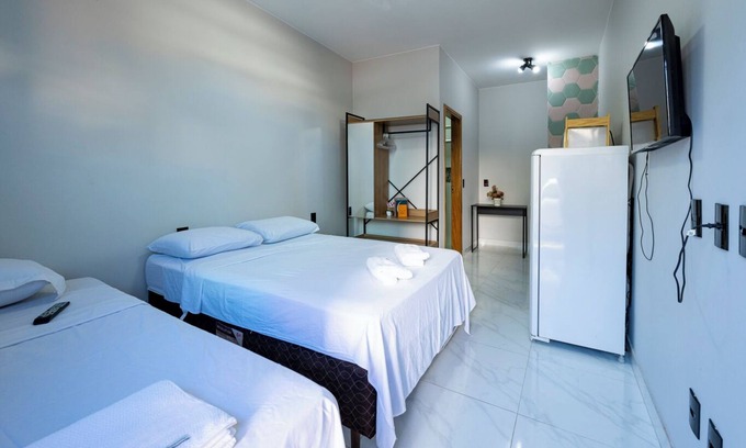 Alfenas Apartamento | Studio equipado na área central com Wi-Fi