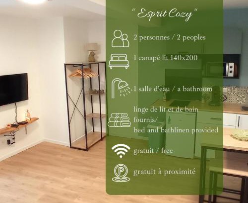 Ballan-Mire Apartamento | Studio ESPRIT COZY