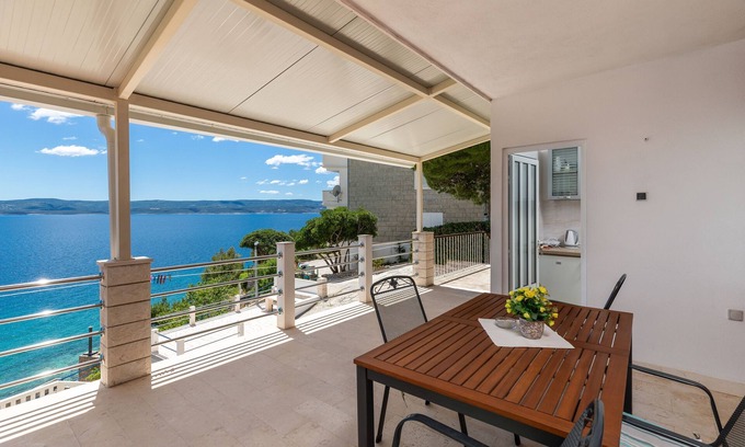 Mimice Apartamento | Apartamento-estudio en la playa Mimice, Omis (AS-18149-a)