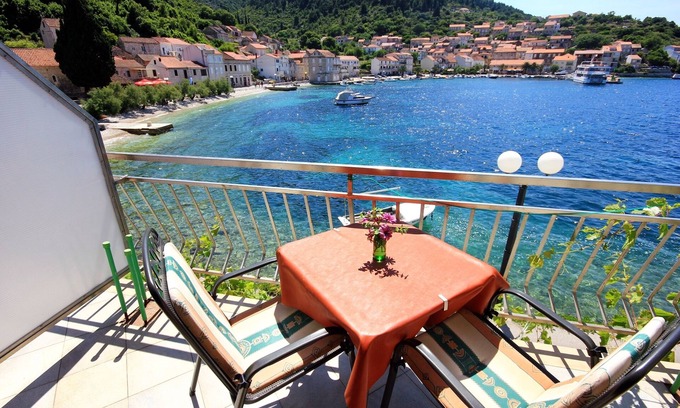 Racisce Apartamento | Apartamento-estudio en la playa Racisce, Korcula (AS-4341-c)