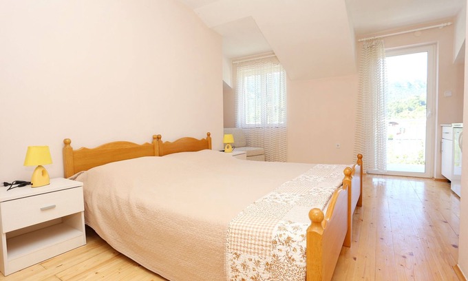 Zuljana Apartamento | Apartamento-estudio con balcón y vista al mar Zuljana, Peljesac (AS-4576-c)