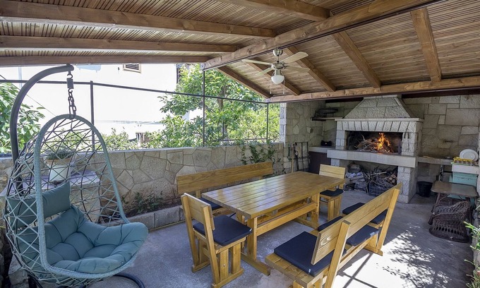 Cove Murtar Apartamento | Apartamento-estudio con una terraza Mali Losinj, Losinj (AS-20594-a)