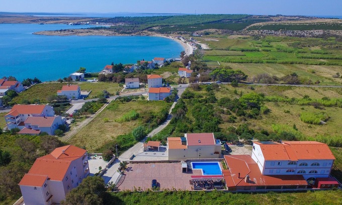Caska Apartamento | Apartamento-estudio con terraza y vista al mar Caska, Pag (AS-4109-b)