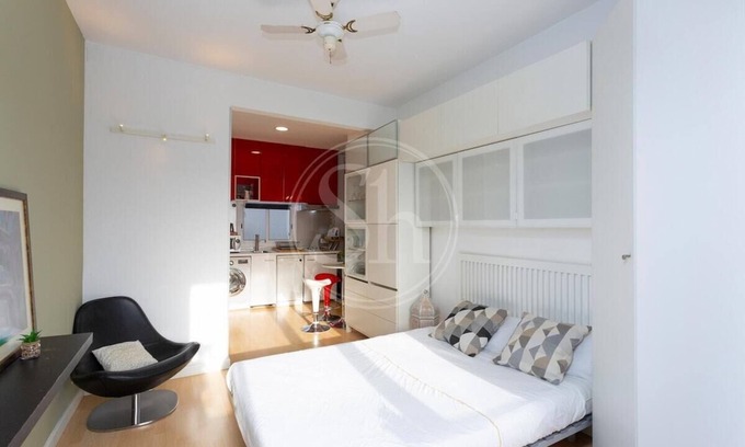 El Guinardo Apartamento | Estudio para 2 Hospital Sant Pau