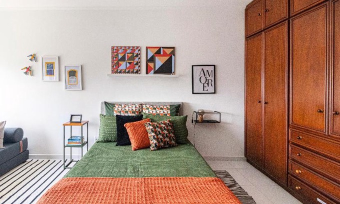 Gonzaga Apartamento | Studio Gonzaga 1 Quadra da Praia