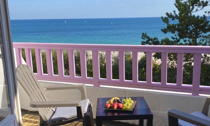 Audierne Apartamento | Studio in a magnificent Villa, exceptional location, private beach access.