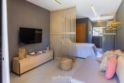 Passo de Camaragibe Apartamento | Estudio en Cond. c/piscina cerca la playa CVKB0006