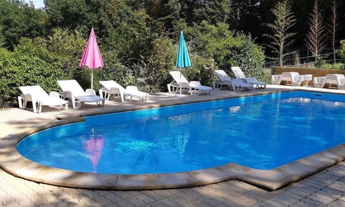 Domme Apartamento | Estudio para 2 personas con terraza + piscina cerca de Sarlat