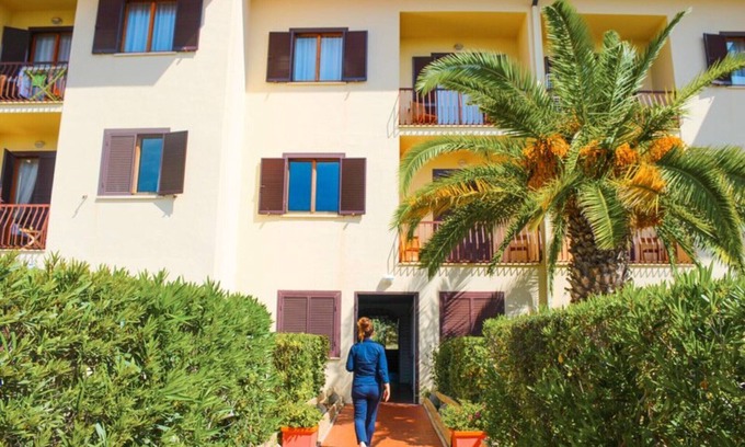 Fonte Blanda Casa | Estudio en einer Ferienanlage mit Pool