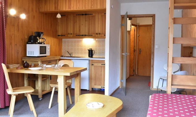 Meribel Apartamento | Estudio en Méribel - Cerca de pistas, Parking, Mascotas permitidas