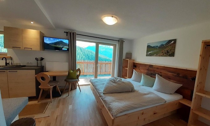 Niederthai Otro | Studio in Ötztal with wellness, children's playground and farm