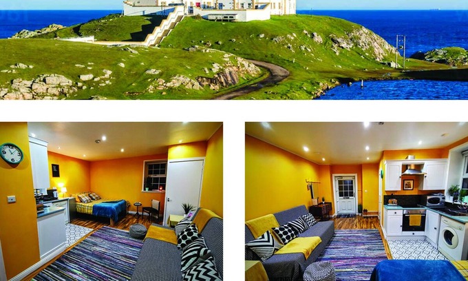 Thurso Apartamento | Studio in Strathy Point Lighthouse with sea view