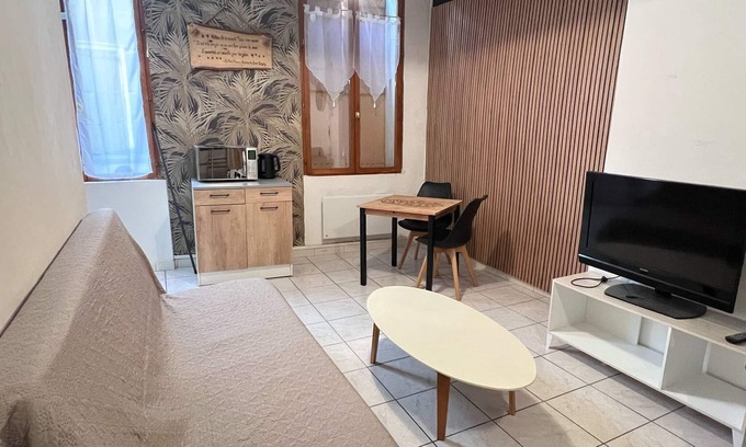 Digne-les-Bains Apartamento | Studio in the heart of downtown