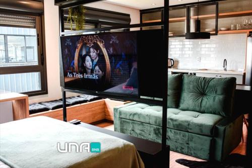 Sao Goncalo Apartamento | Studio incrível no Parque Una com vaga de garagem