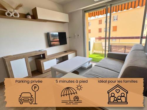 Roquebrune-Cap-Martin Apartamento | Studio Kialeo près de la plage avec parking voiture