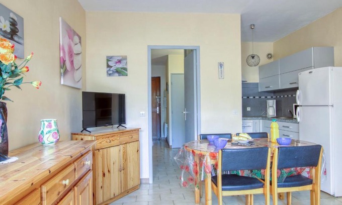 Les Lecques Apartamento | Studio L'Astrolabe by Interhome