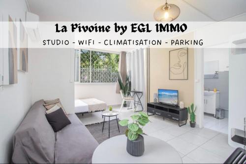 Pointe du Bout Apartamento | Studio La Pivoine, en bord de mer