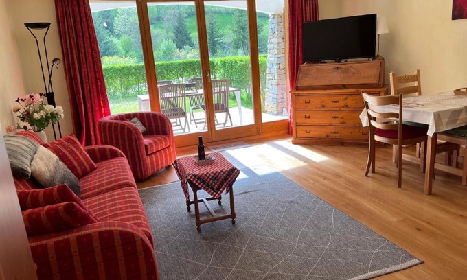 Val d'Illiez Apartamento | Studio - La Vièze Thermes Park